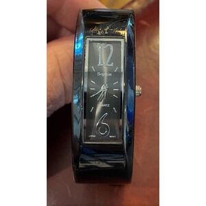 Women's 20mm Gun Metal Tone Sophie Watch, Bangle Bracelet